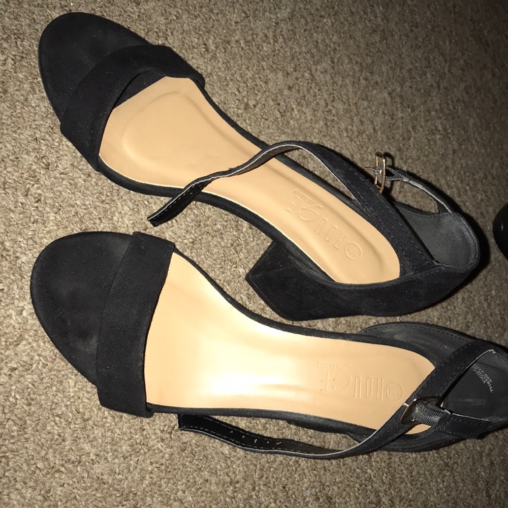 Black heels